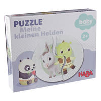 PUZZLE Meine Kleinen Helden, 12-tlg. - Multicolor, Naturmaterialien (21.9/6.7/21.9cm) - Haba