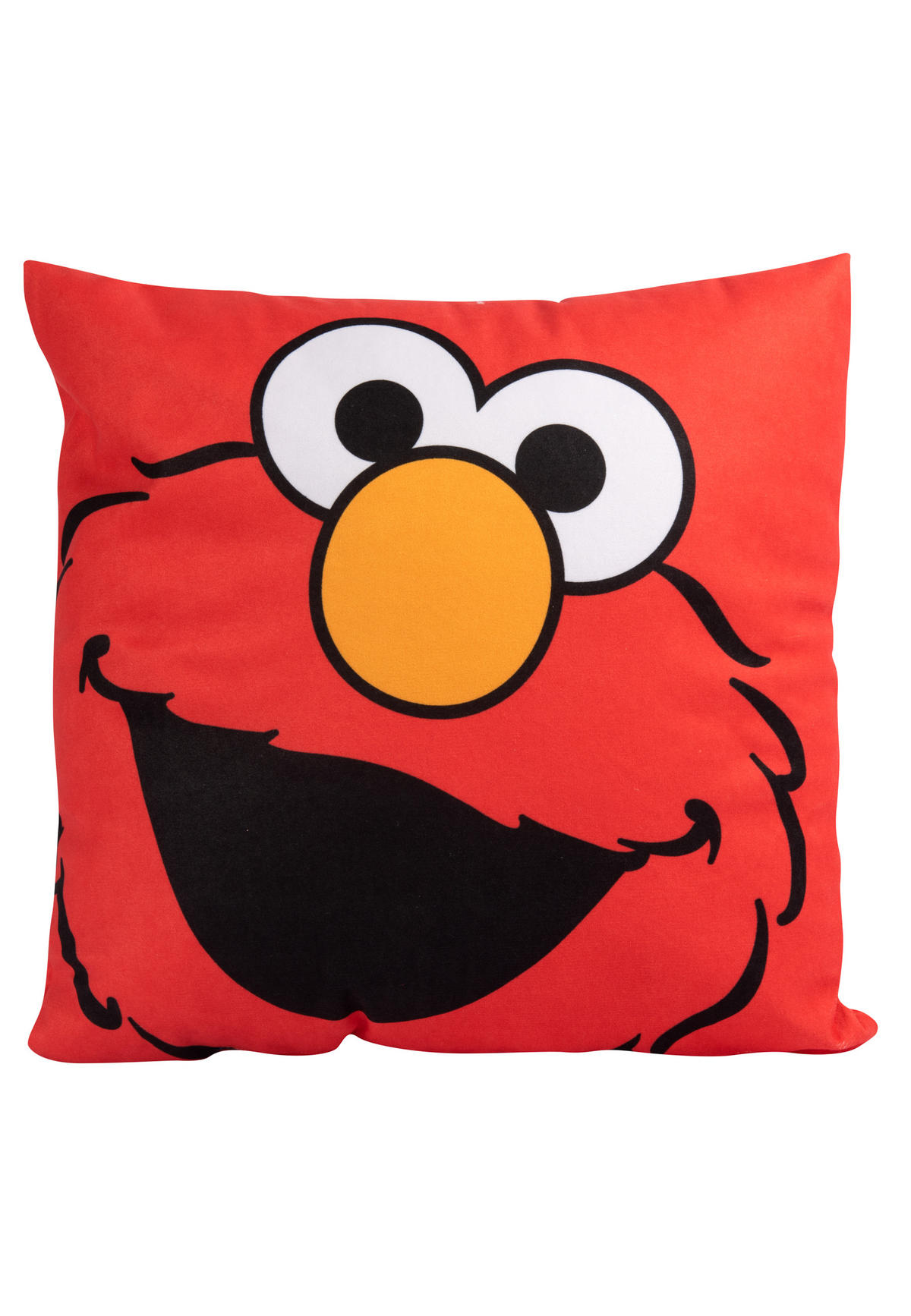 KINDERKISSEN Sesamstraße Elmo Rot 30x30 cm - Rot, Textil (30/30cm) - United Labels