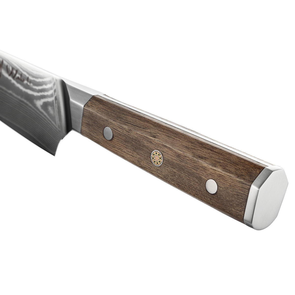 KIRITSUKEMESSER 15 cm - Nussbaumfarben, Holz/Metall (29cm) - Wakoli