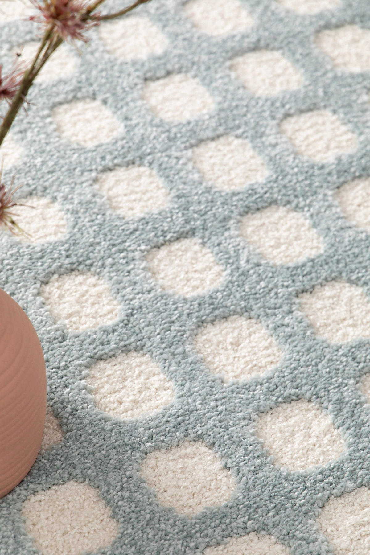 TEPPICH sehr weich mit Relief-Effekt blau - Blau, Textil (200/290cm) - AFK Living