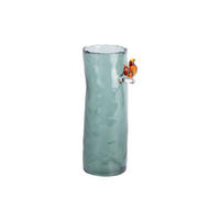 VASE Squirrel On Branch Large - Grün - 27 cm - Grün, Glas (9.5/27cm) - Present Time