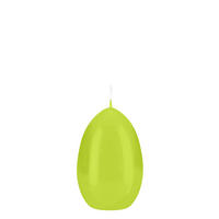 EIKERZEN Klarlack Lime Grün 90 x Ø 60 mm, 6 Stück - Limette, Paraffin (6/9/9cm) - Kopschitz Kerzen