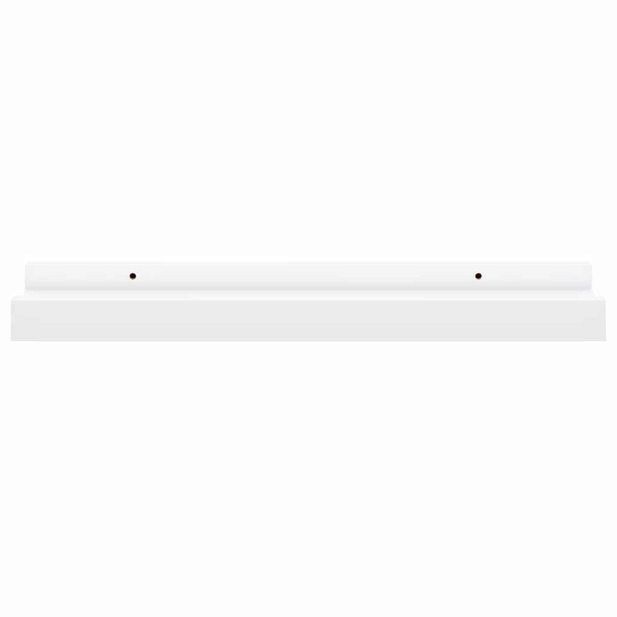 BILDERLEISTEN 2Er Set Weiss 40/9/3 Cm Mdf - Weiß, Holzwerkstoff (9/3/40cm) - vidaXL