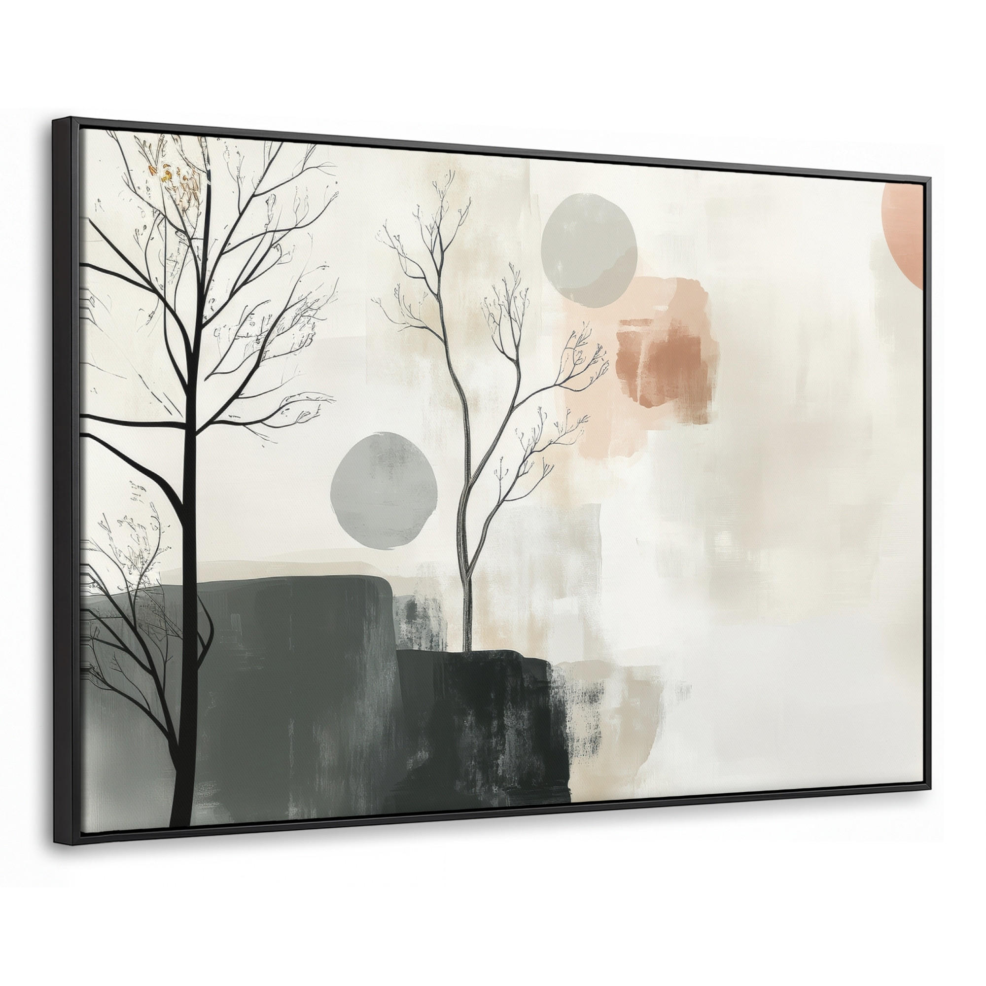 MuchoWow Leinwand Sand 90x60 cm