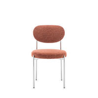 DESIGN-STUHL - Rost - 2er-Set - Rostfarben, Textil (49/83/54cm) - Drawer