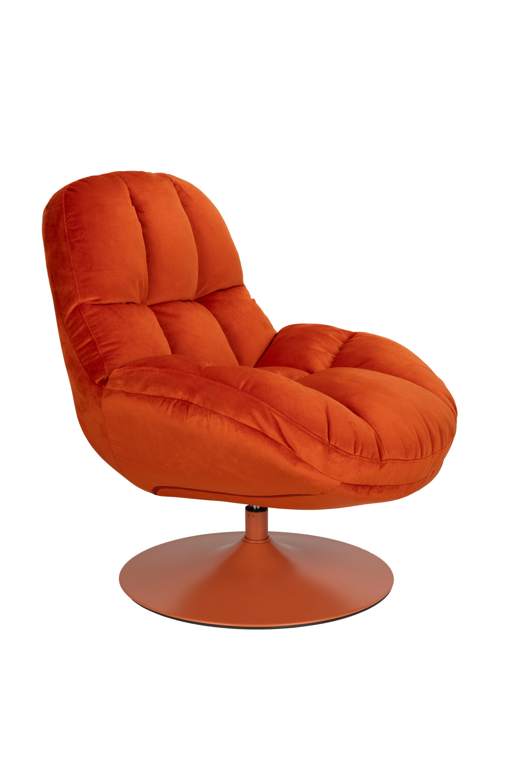 SESSEL Beefy - Orange - 84.5/76.5/84.5 cm - Orange, Textil (76.5/84.5/84.5cm)
