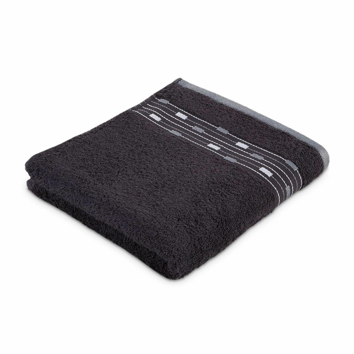 HANDTUCH "MAGIC" - Graphitfarben, Textil (50/100cm) - Möve for Frottana