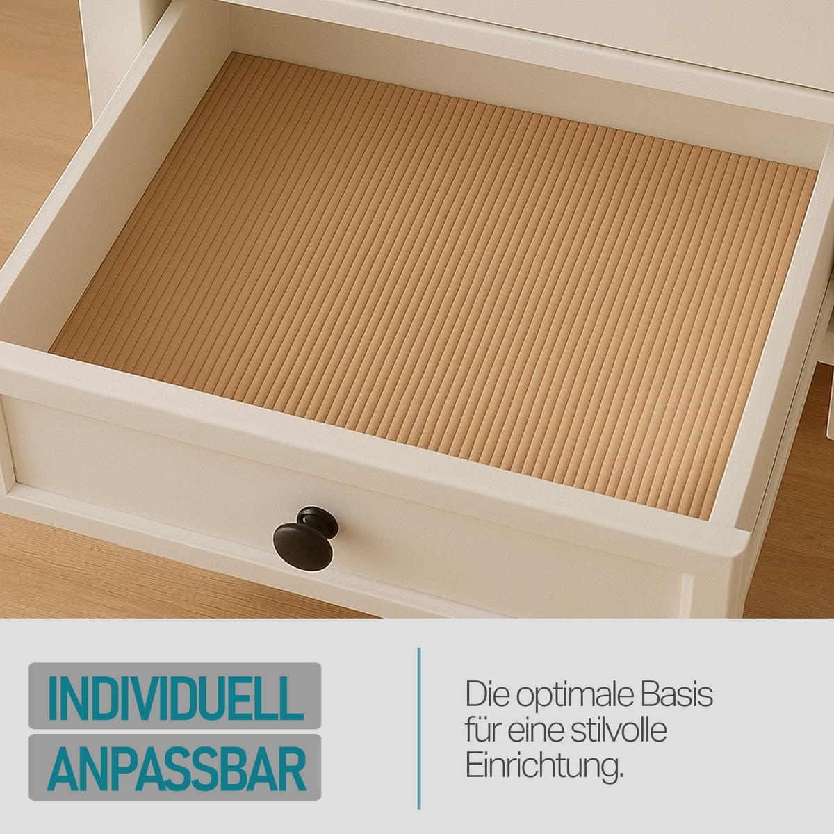 SCHUTZUNTERLAGE Weichschaum auf Rolle 0,8x15 m Sand - Beige, Kunststoff (80/1500cm) - Bestlivings