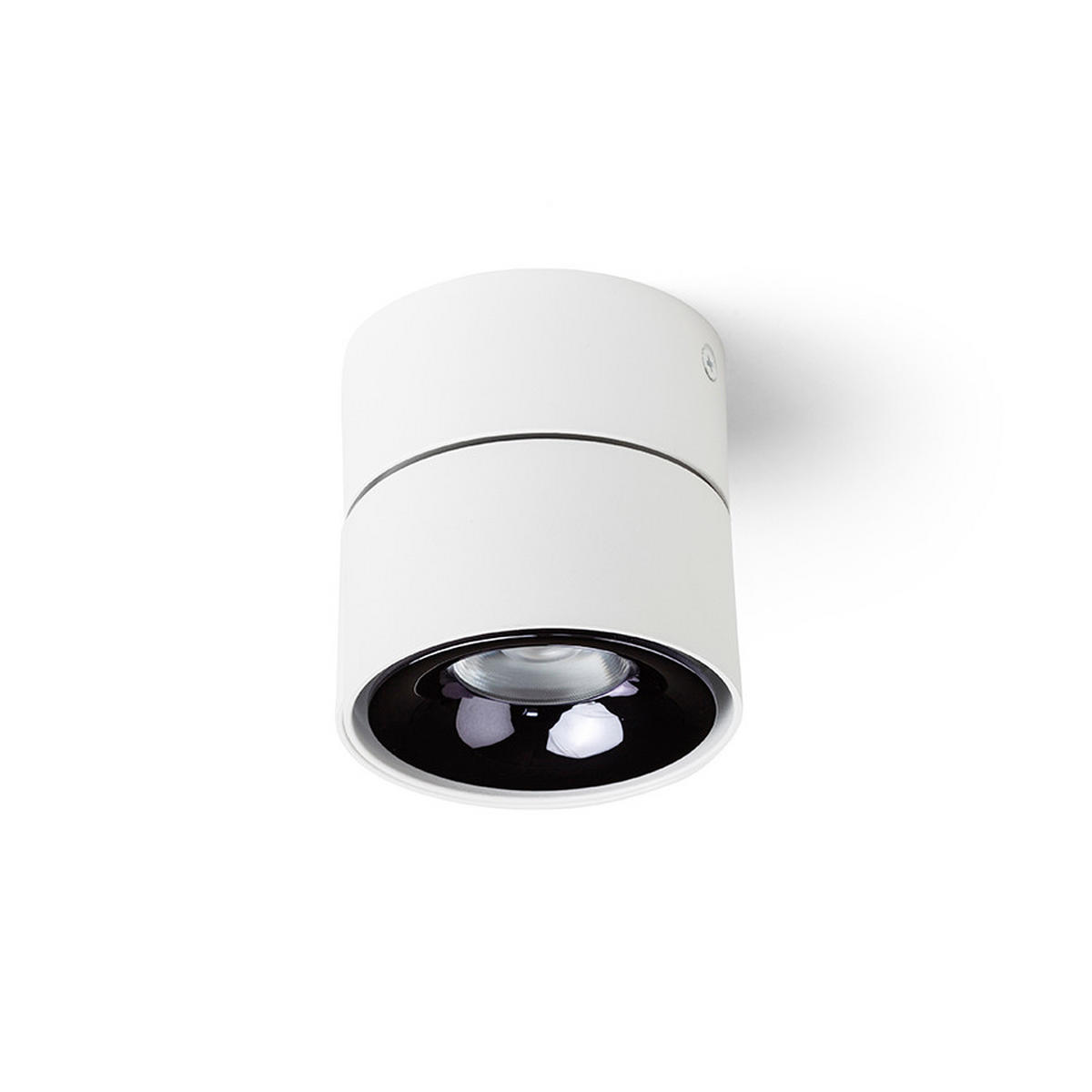 DECKENLEUCHTE ALBANO Schwarz 5 W - Schwarz, Metall (85/85/89cm) - Rendl