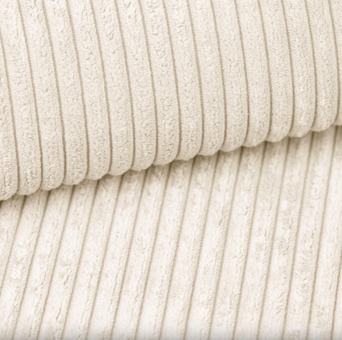 ECKSOFA L-Form SVEN Stoff Poso Ecru Rechts - Ecru, Textil (315/245cm) - Kaiser Möbel
