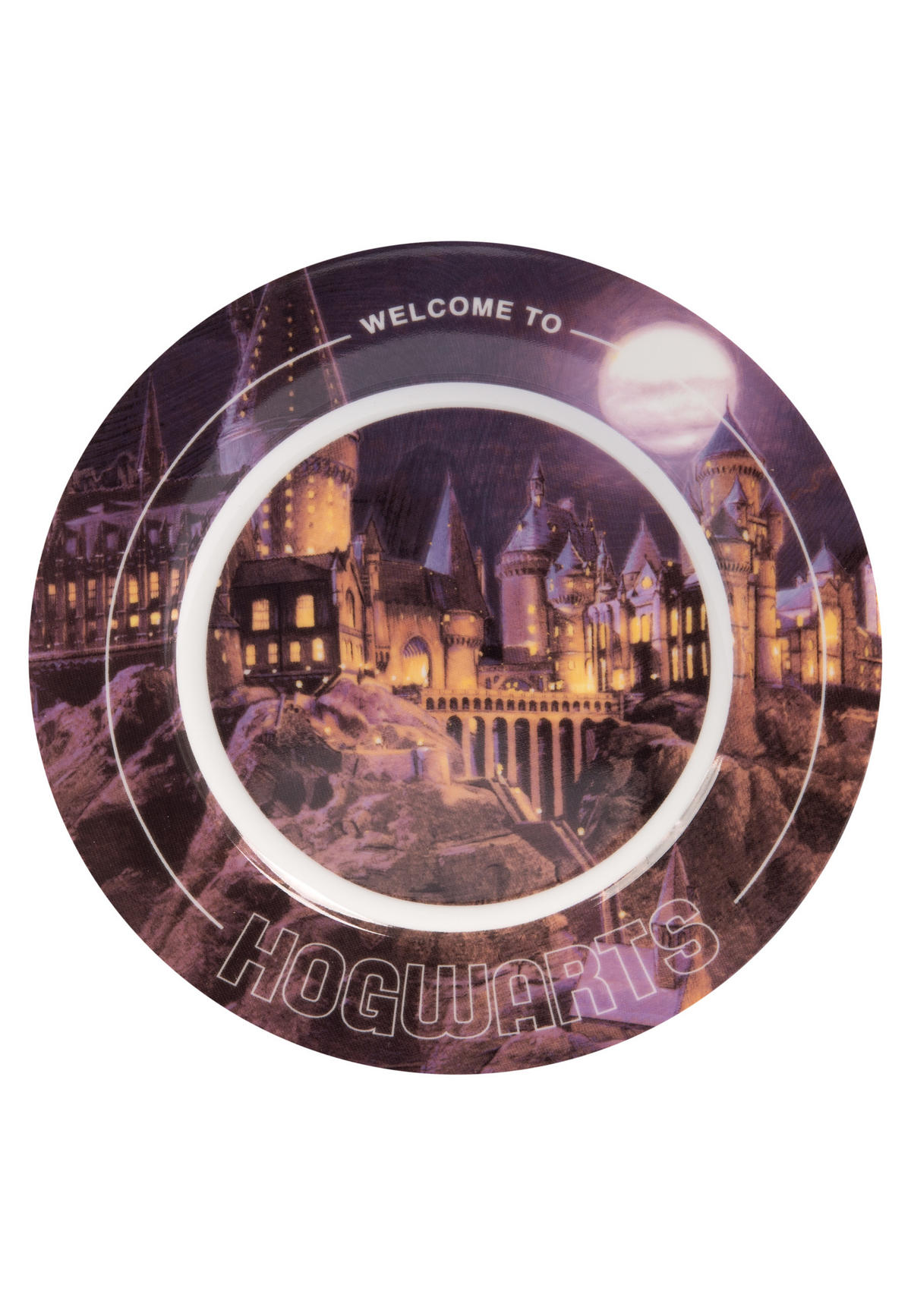 FRÜHSTÜCKSSET Harry Potter Hogwarts Mehrfarbig 3-teilig - Multicolor, Keramik (23.8/11.2/23.3cm) - United Labels