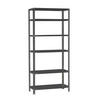 SCHRAUBREGAL PANDA TALL | HxBxT 200x80x30cm | 6 Fachböden | Fachlast 100kg | Anthrazit - Anthrazit, Metall (80/200/30cm) - PROREGAL