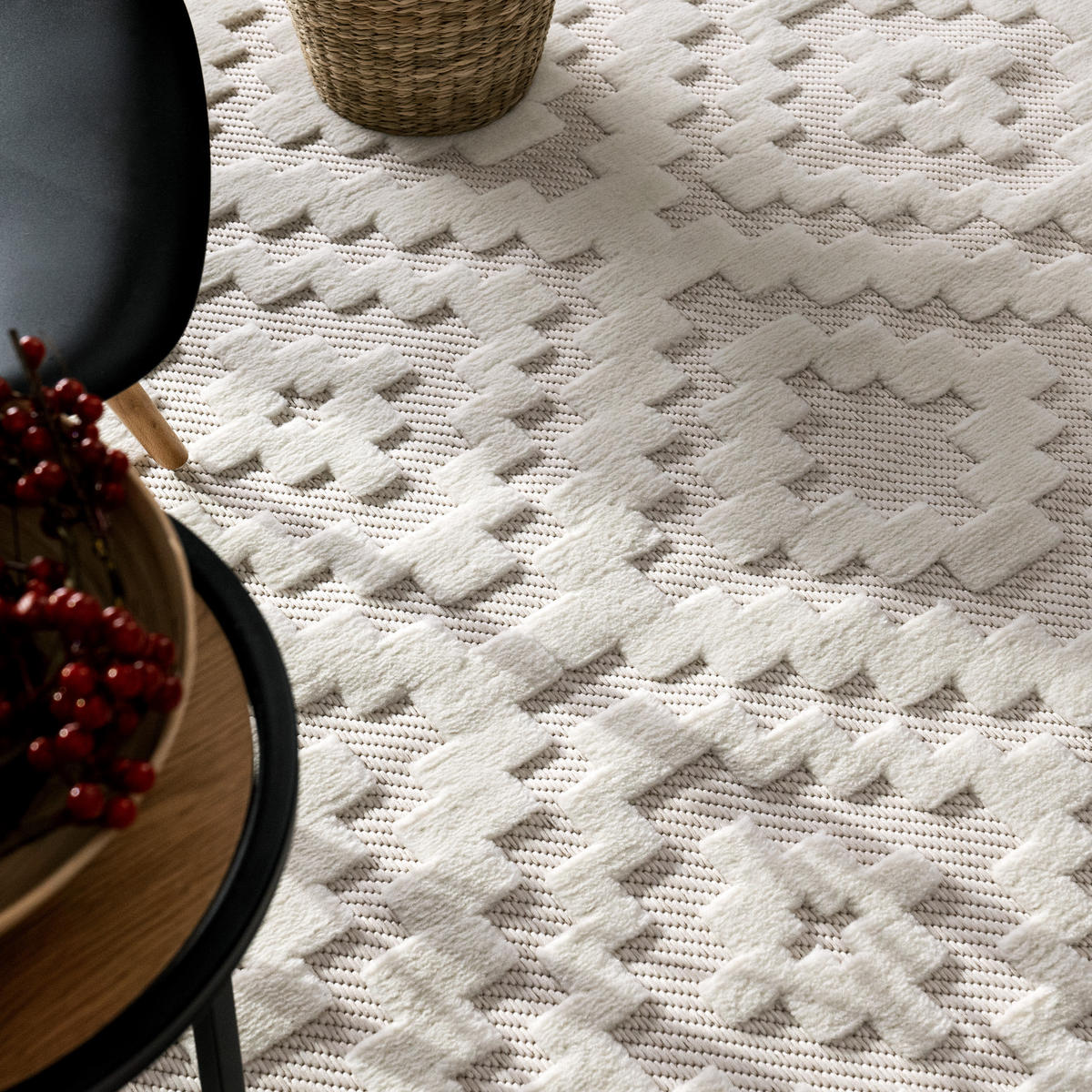 OUTDOORTEPPICH 80/150 cm Livorno 672 - Creme, Textil (80/150cm) - Paco Home