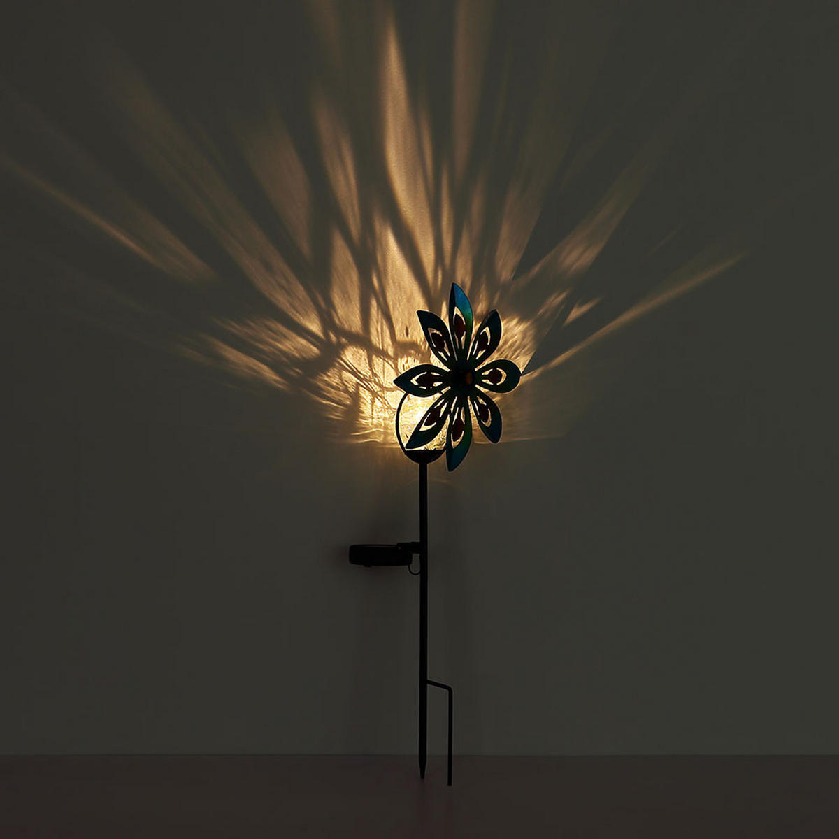 LED AUSSENLEUCHTE Metall Bunt - Multicolor, Metall (20/9/50cm) - Globo Lighting