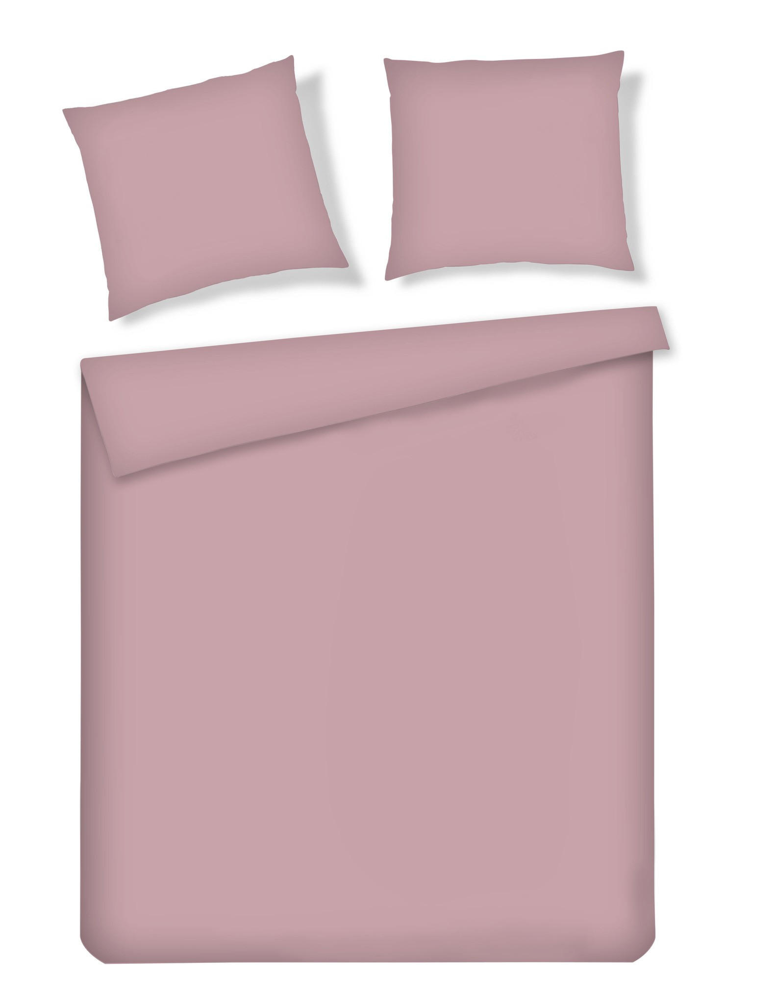 BETTWÄSCHE Micros - Rosa, Textil (200/220cm) - home&you