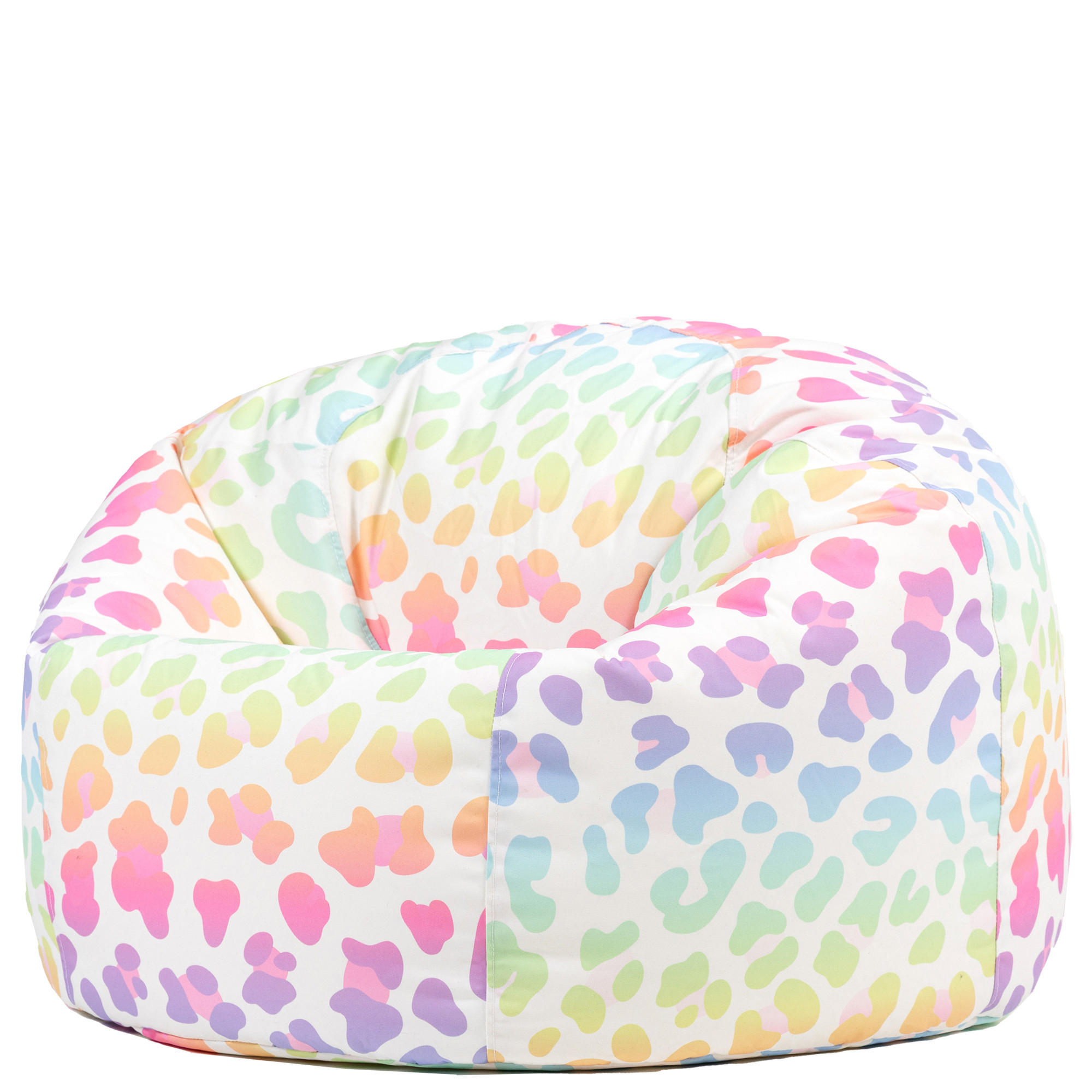KINDERSITZSACK Kingston Leopard - Perlmutt/Multicolor, Textil (80/45/80cm) - icon