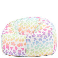 KINDERSITZSACK Kingston Leopard - Perlmutt/Multicolor, Textil (80/45/80cm) - icon