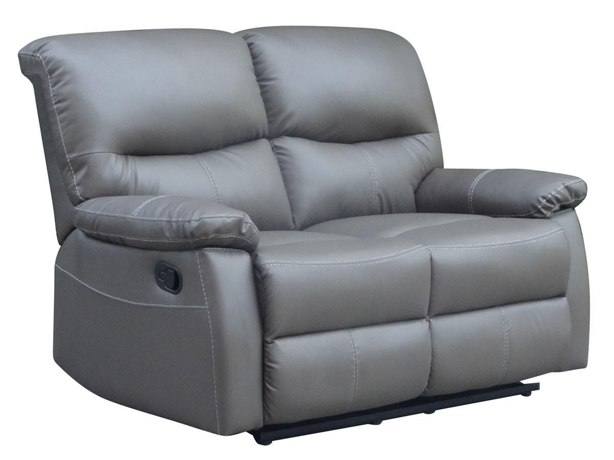 RELAXSOFA Lincoln Grau - Grau, Textil (197/103/89cm) - Habitat Garten
