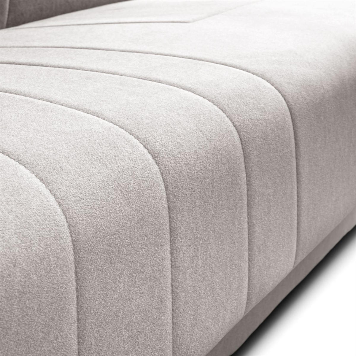 SCHLAFSOFA VERO II mit Schlaffunktion Castel 04 - Beige, Textil (191/88/90cm) - Lookway