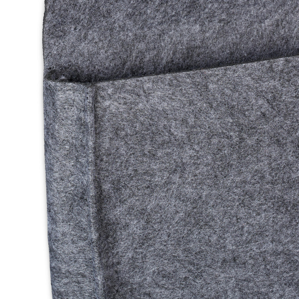 2XHÄNGEORGANIZER - Anthrazit, Textil/Metall (5/30/65cm) - Relaxdays