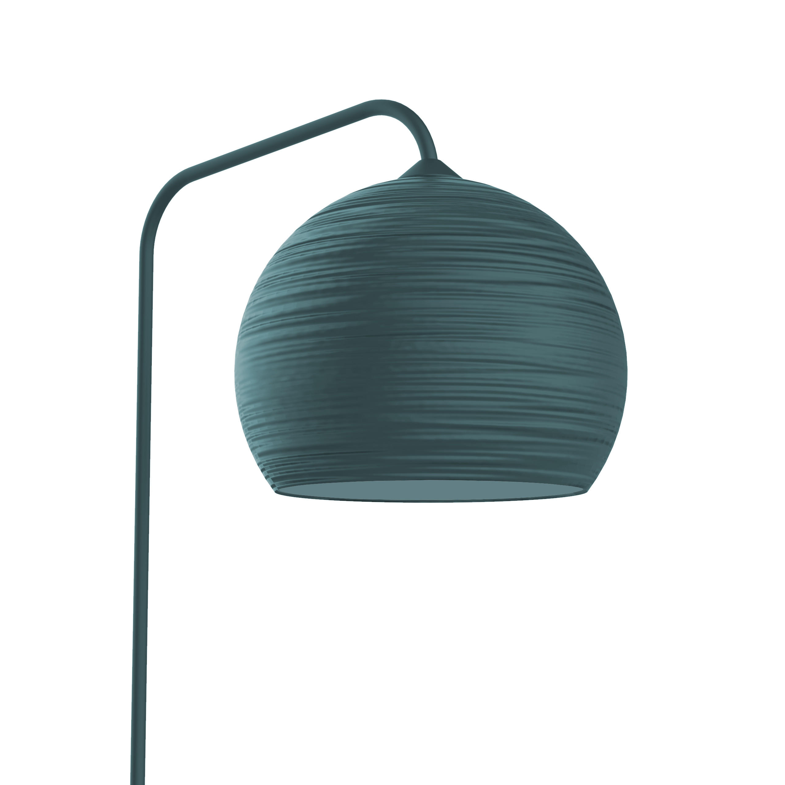 STEHLEUCHTE - Blau, Metall (40/65/170cm) - Lumicom