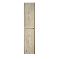 MIDISCHRANK 140 cm aus Sperrholz mit 2 Türen Gebrochenweiß - Creme, Holzwerkstoff (140/30/24cm) - Modenvie