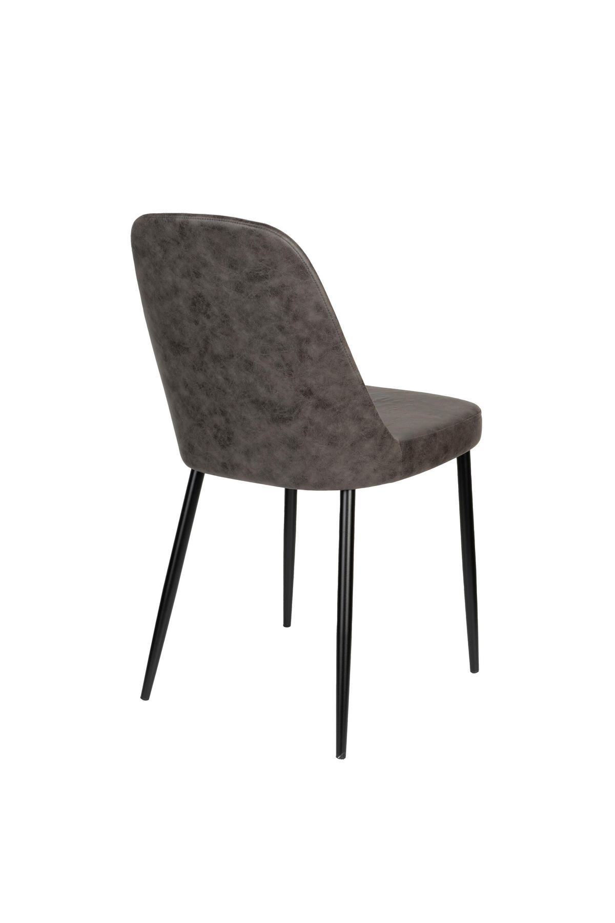 ESSZIMMERSTUHL Alana - Grau - 54/47/85 cm - 2er-Set - Grau, Textil (47/85/54cm)