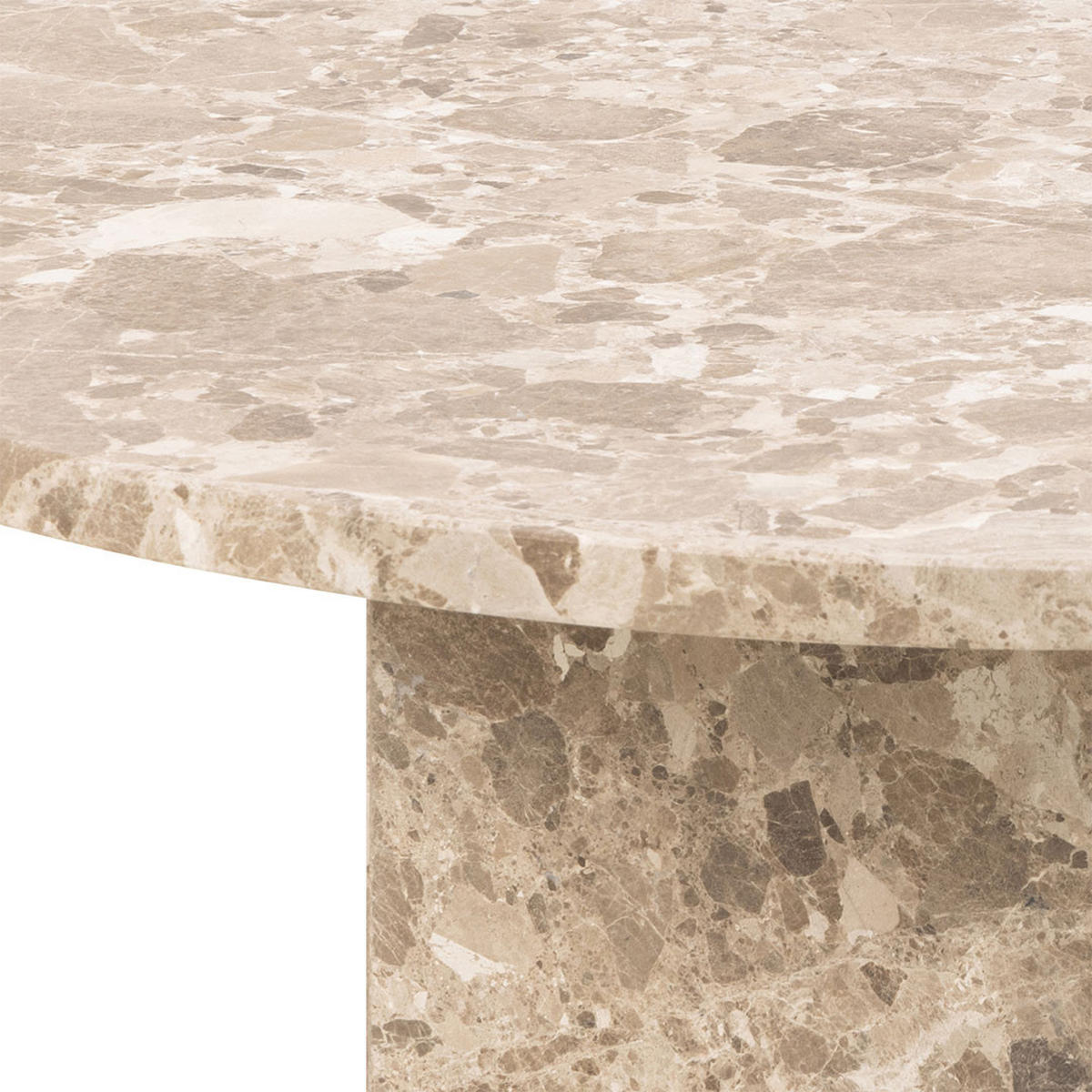 COUCHTISCH, Naxos, Braun, Stein, 80 x 80 x 42 cm - Braun, Stein (80/80/42cm) - ebuy24