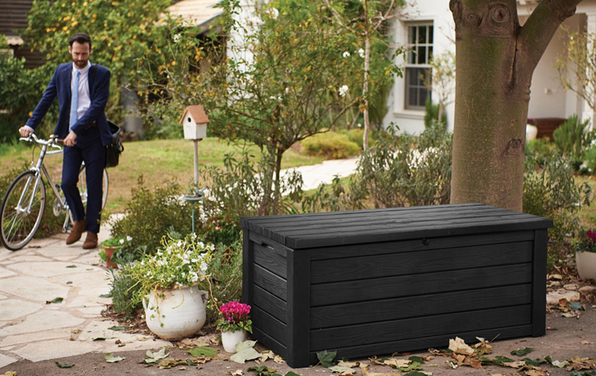 GARTENBOX Eastwood - Anthrazit, Kunststoff (72.4/64.4/155cm) - Keter