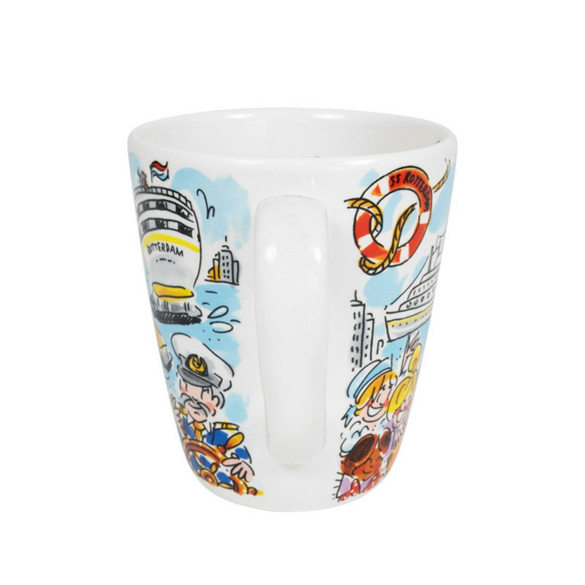 BECHER Holland Amerika Linie in Bunt - 350 ml - Multicolor, Keramik (0.35L) - Blond Amsterdam