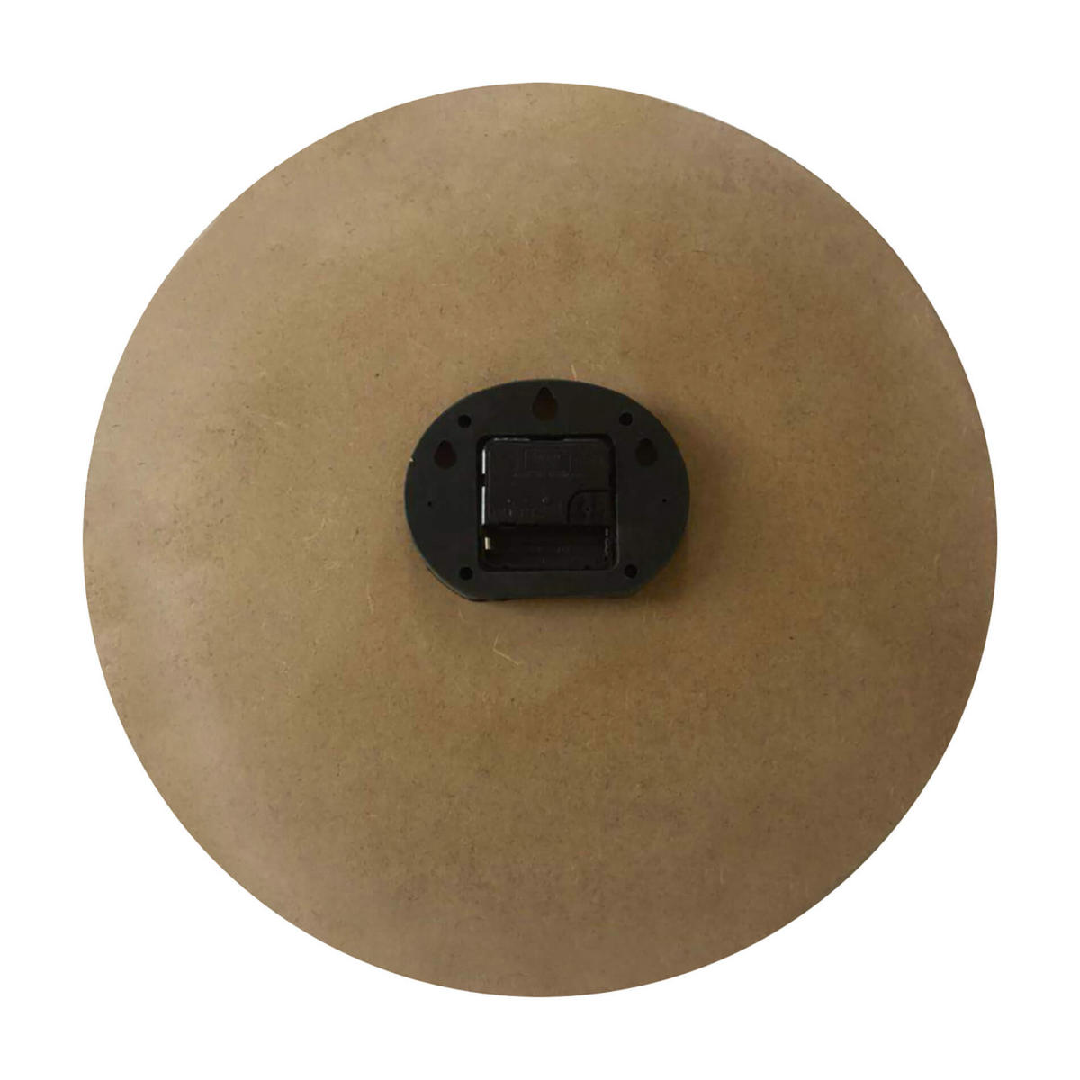 WANDUHR Braun 50/5/50 cm - Braun, Holzwerkstoff (50/50/5cm) - Mobili Rebecca