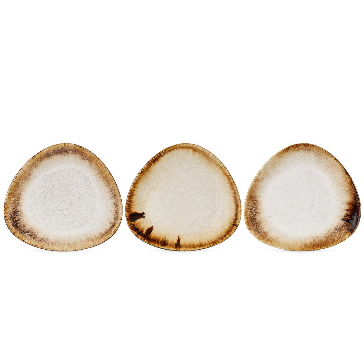 FRÜHSTÜCKSTELLER PRIMA 6-tlg, Hellbeige - Beige, Keramik (18/20/3cm) - KONSIMO®