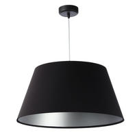 HÄNGELEUCHTE Schwarz 50/27 cm - Schwarz, Kunststoff (50/1.3/27cm) - ONZENO