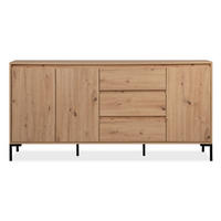 SIDEBOARD Navi Holz Länge 170 cm industriell - Braun, Holzwerkstoff (170/87/40cm) - Concept Usine