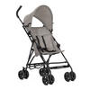 BUGGY Vaya grau verstellbares Sonnendach, klappbar, Fußstütze - Grau, Metall (80/41/97cm) - Lorelli