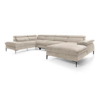 ECKSOFA BLUES Beige 353x214x94 cm - Beige, Textil (353/214cm) - FURNLUX