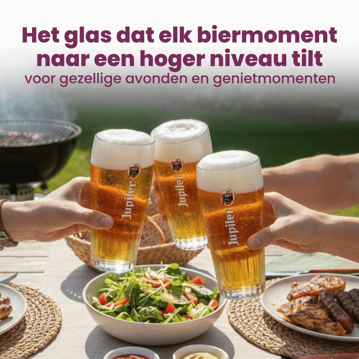 BIERGLAS 330 ml - 6 Stück - Transparent, Glas (0.33L) - Jupiler