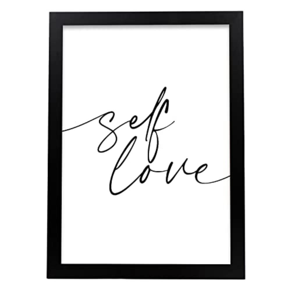 POSTER Inspirierende Kunst – Self Love A3 Rahmenlos - Klar, Papier (29.7/5/42cm) - Nacnic