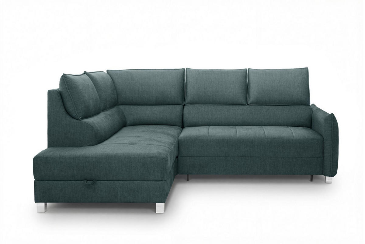ECKSOFA Marno In Chill Me - Grün, Holzwerkstoff/Textil (200/260cm) - Fun Möbel