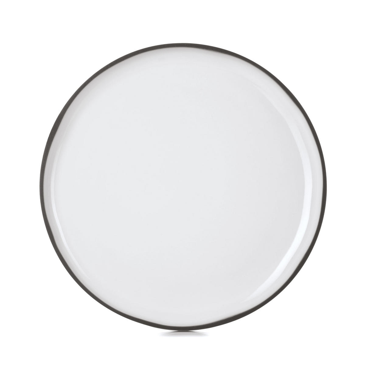 DESSERTTELLER CARACTERE 21 cm Kumuluswolke weiss - Weiß, Keramik (21cm) - Revol Porcelaine France