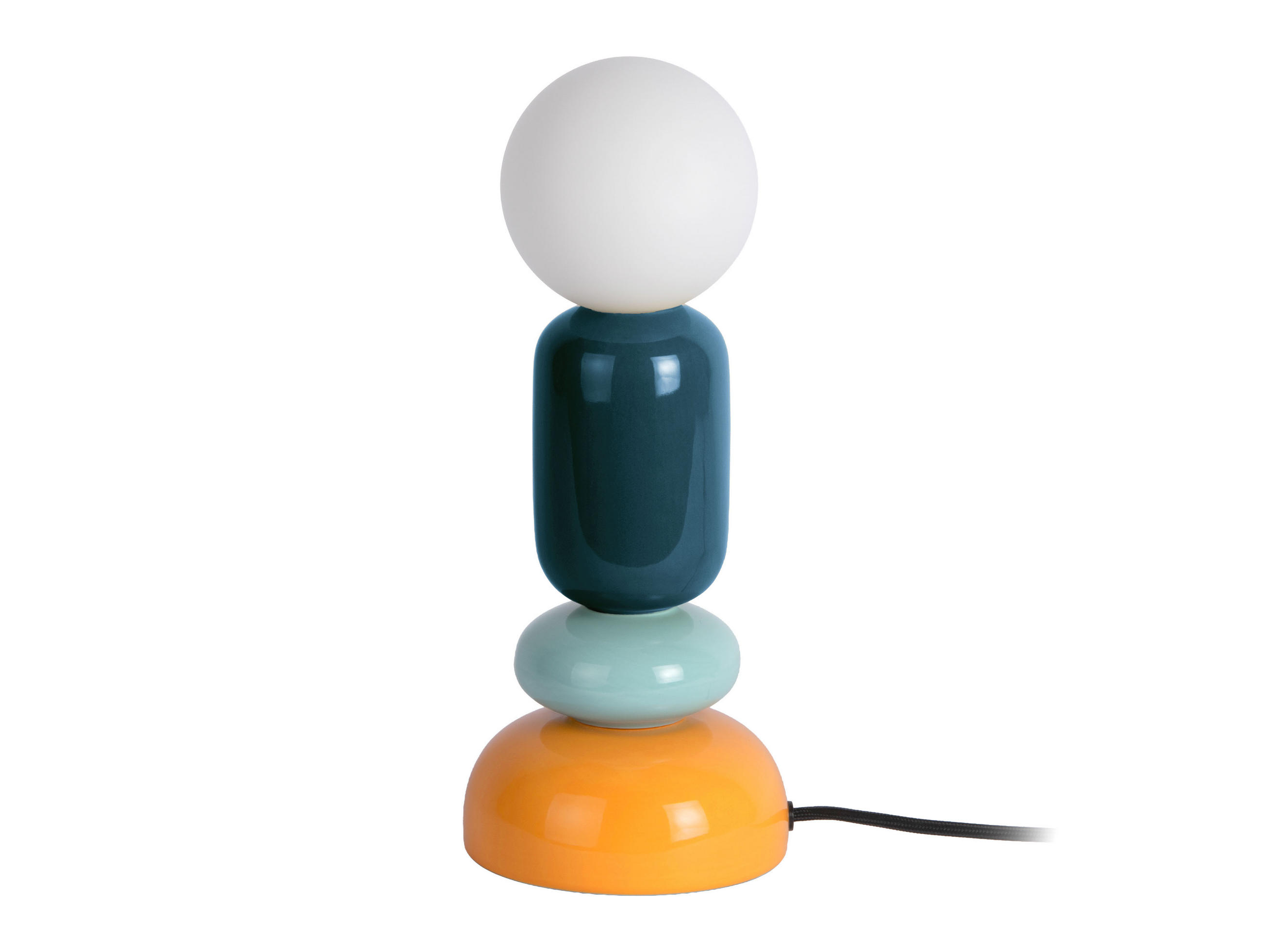 Leitmotiv Tischlampe Mehrfarbig 10x32x10 cm
