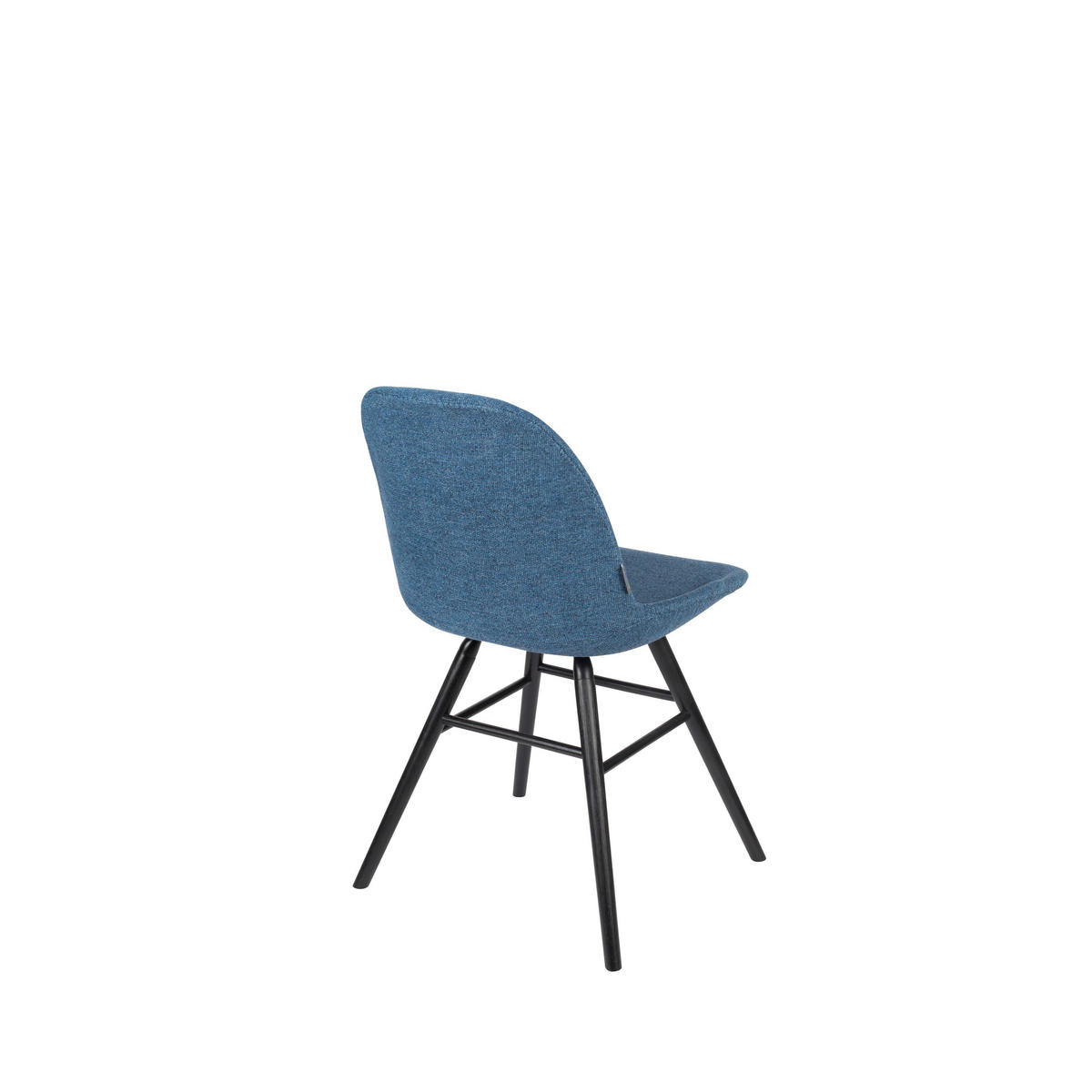 ESSZIMMERSTUHL Albert Kuip Soft Blau - 2 er Set - Blau, Textil (49/81.5/55cm) - Zuiver