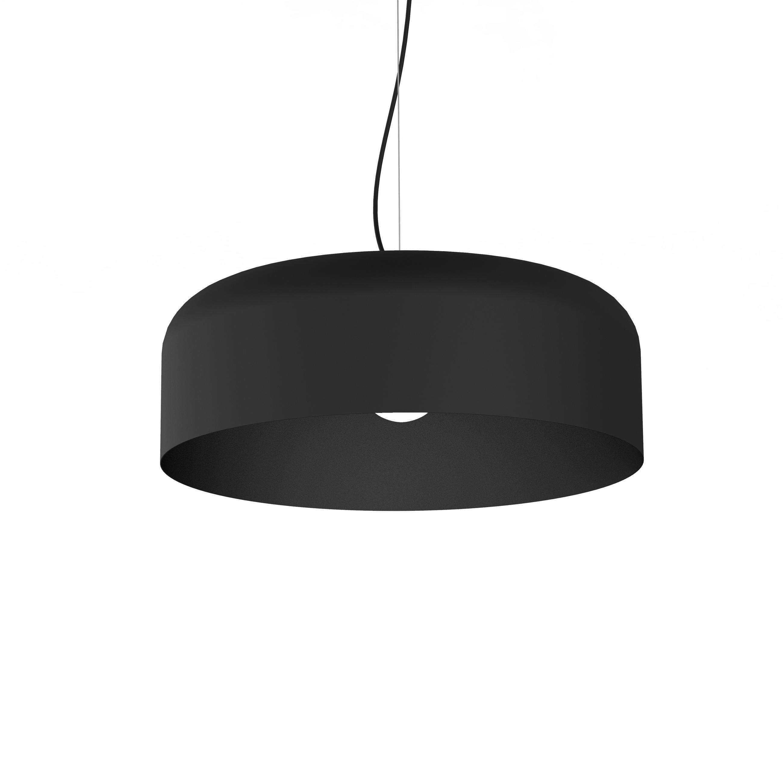 HÄNGELEUCHTE Tuzzi - Schwarz, Metall (50/50/12cm) - Lumicom