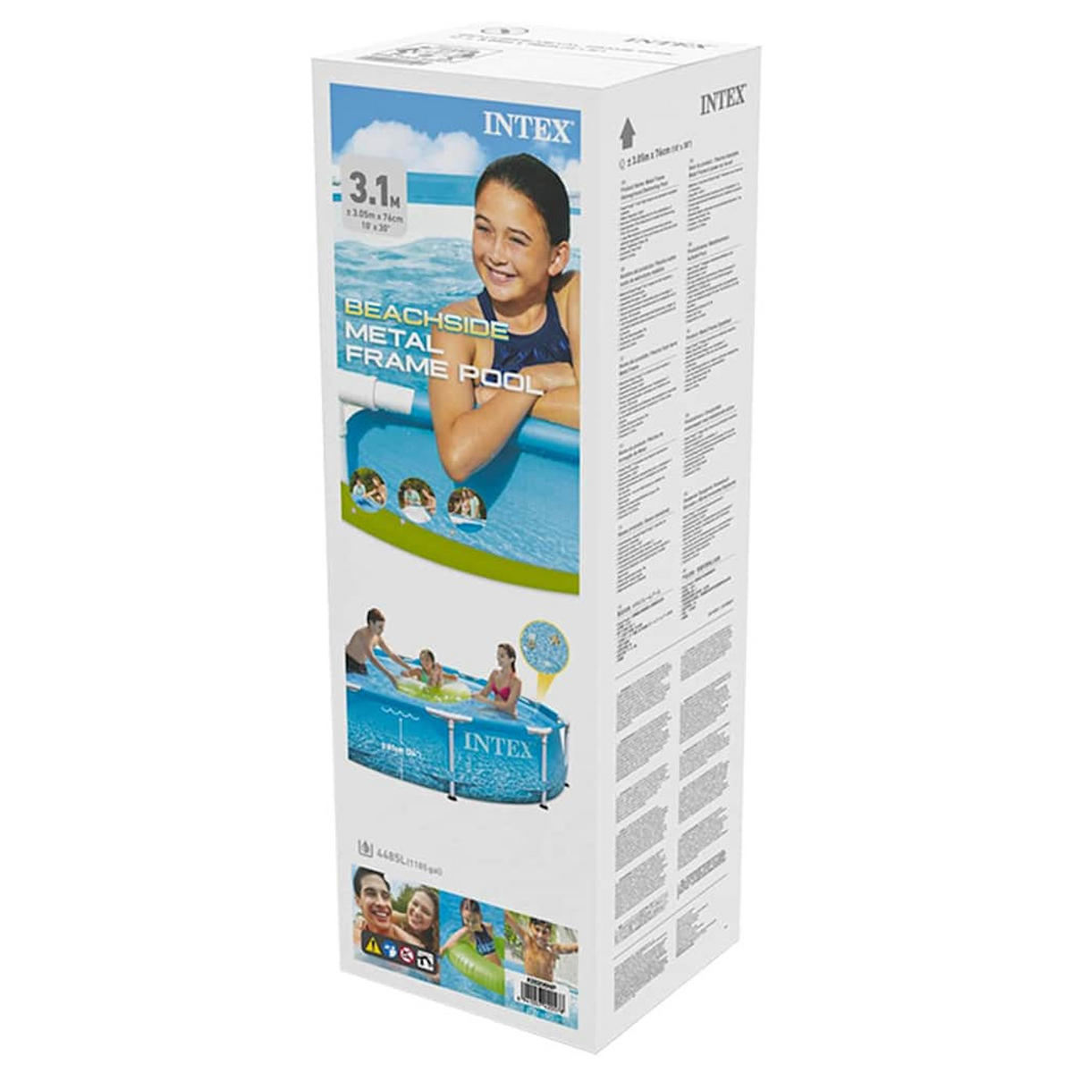 SCHWIMMBECKEN - Blau, Metall (305/76/305cm) - INTEX