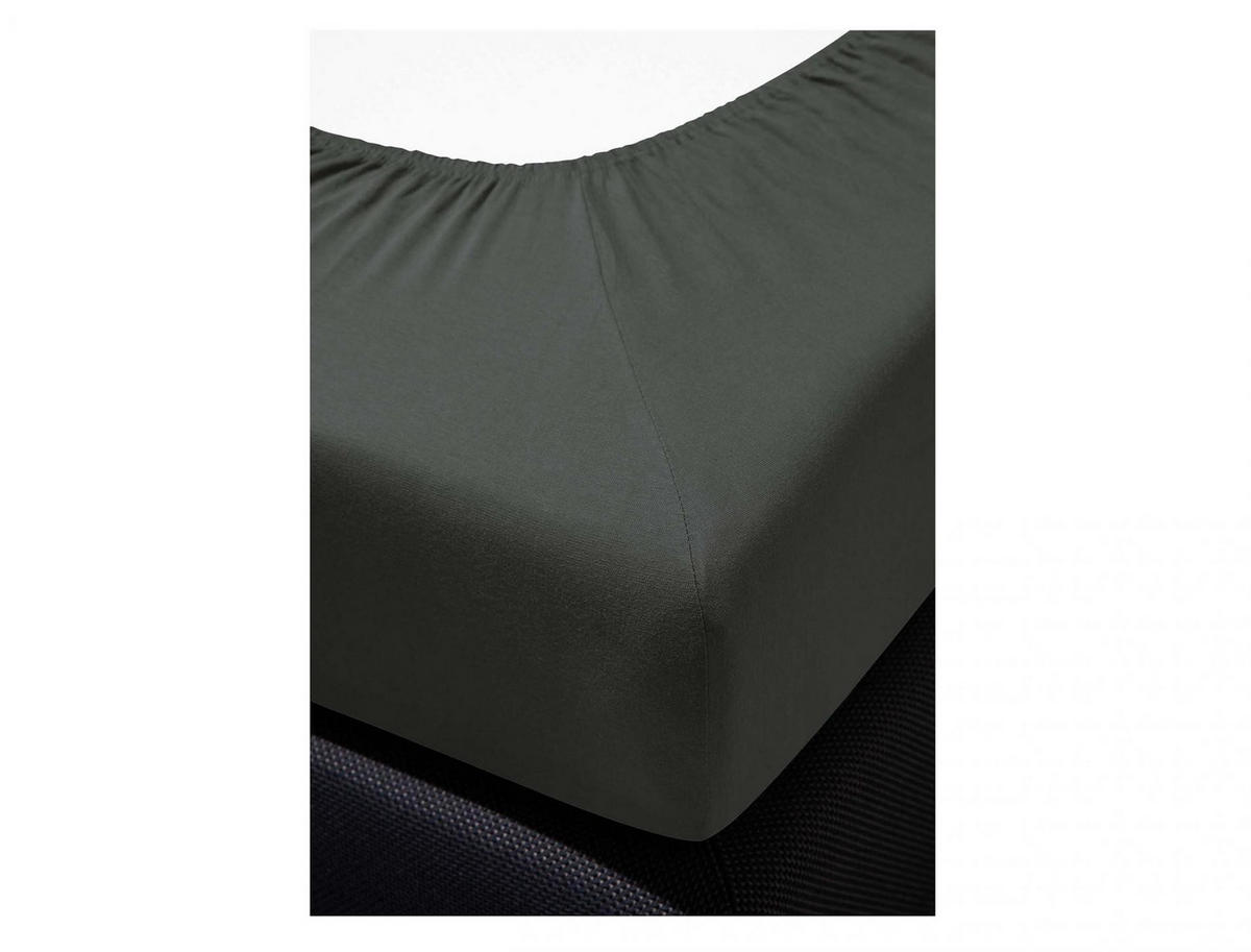 SPANNBETTTUCH VESUV 0012 - Silberfarben, Textil (100/200cm) - Irisette