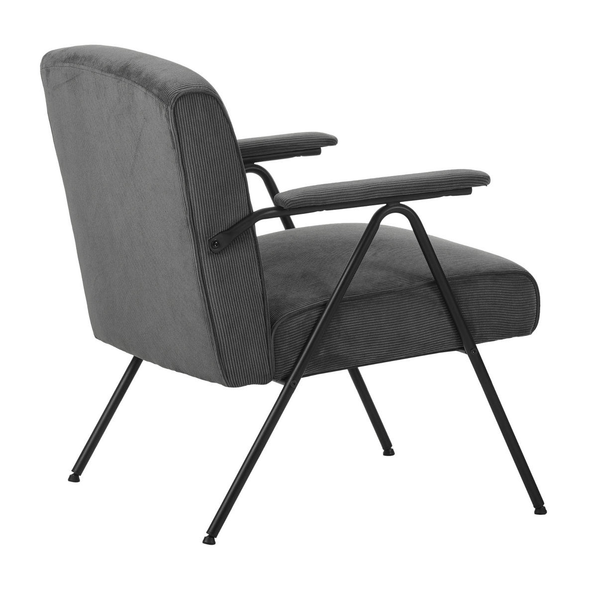 RELAXSESSEL STANFORD - Grau, Textil (64/71/79cm) - Albatros