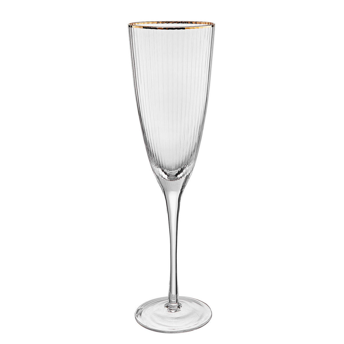 CHAMPAGNERFLÖTE Golden Twenties - Transparent, Glas (0.25L) - Butlers
