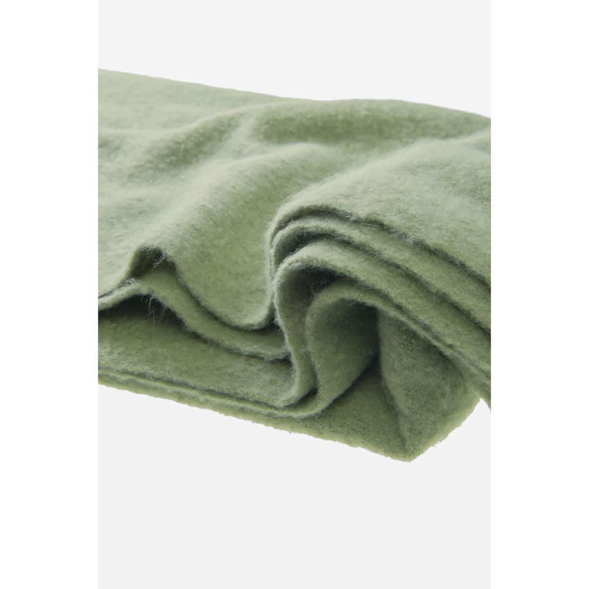 PLAID PLENTY - Grün, Textil (140/200cm) - Schöner Wohnen
