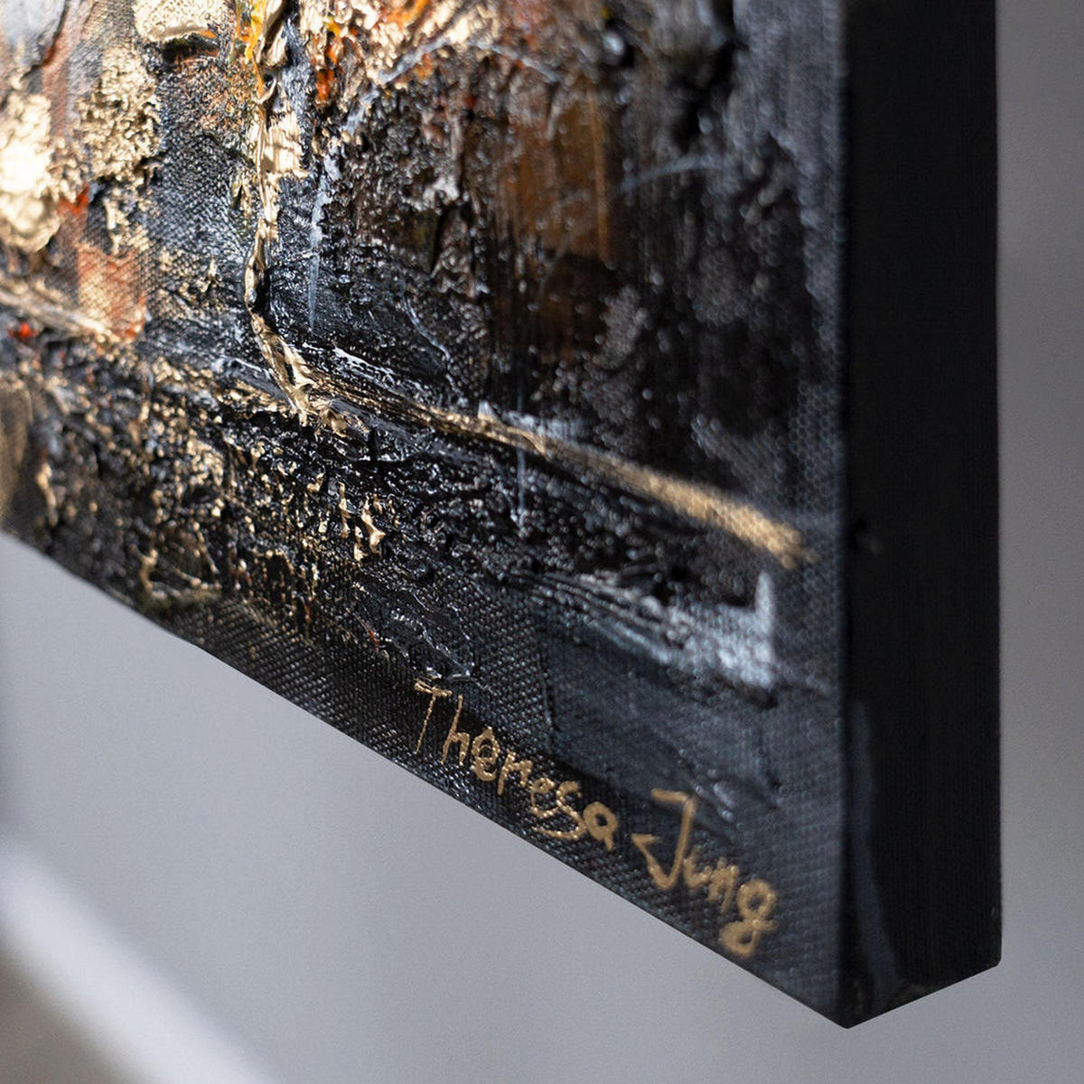 GEMÄLDE Sonniger Horizont auf Keilrahmen 115x50 cm - Multicolor, Holz (115/50cm) - YS-art gallery