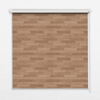 VNÚTORNÁ roleta - okenná roleta - roleta - 80x140 cm - Panely - hnedá, plast (80/140/0.5cm) - TULUP